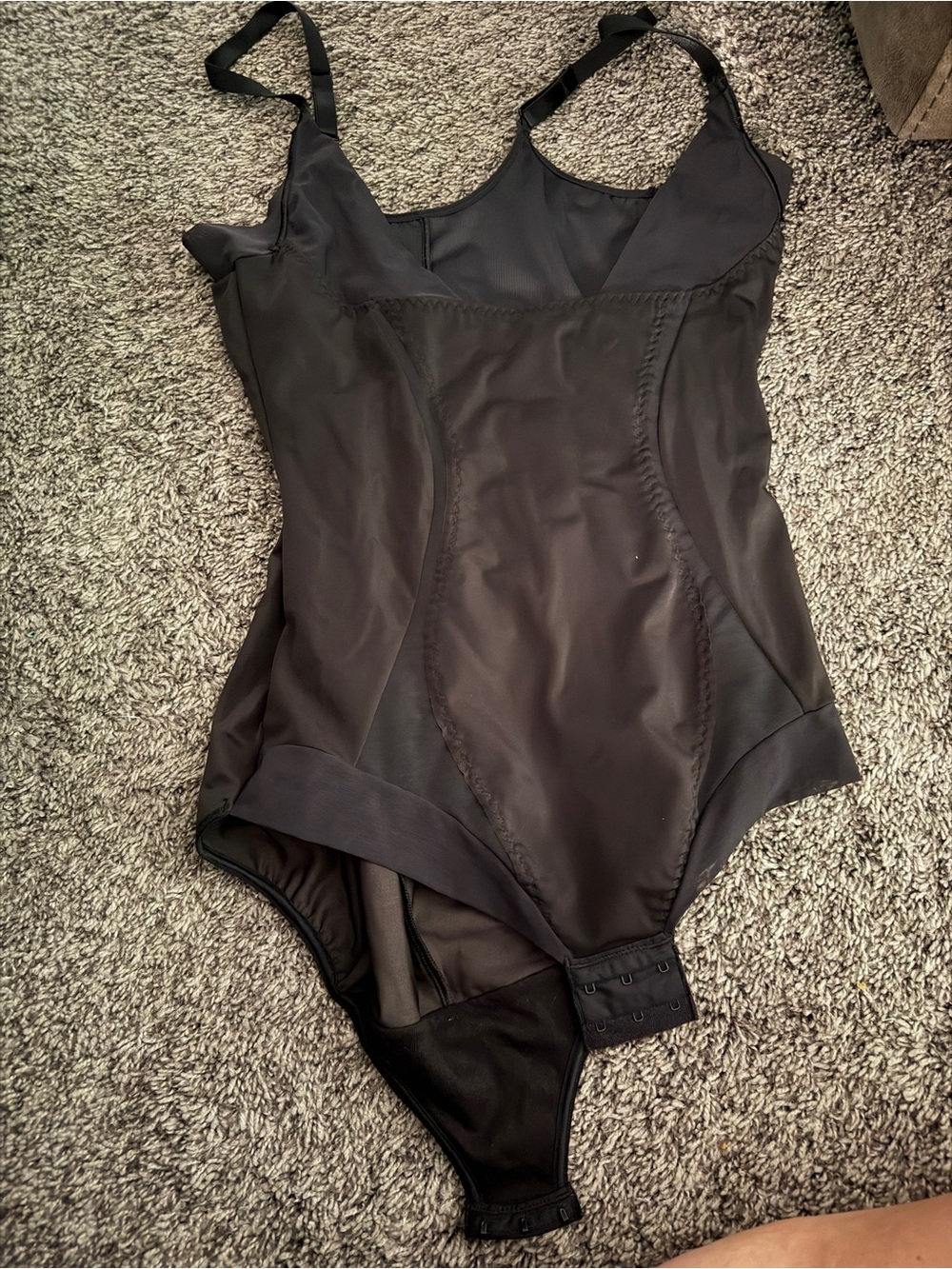 Maidenform Black One-Piece Shaping Swimsuit